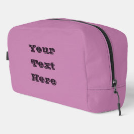 Magenta Roze Lente Seizoen Effen Kleur Toilettasje