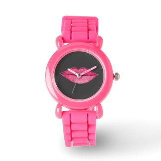 Magenta Roze - Ontwerp 1 Horloge