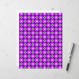 Magenta Roze Stippen Zwart Wit Lattice Patroon