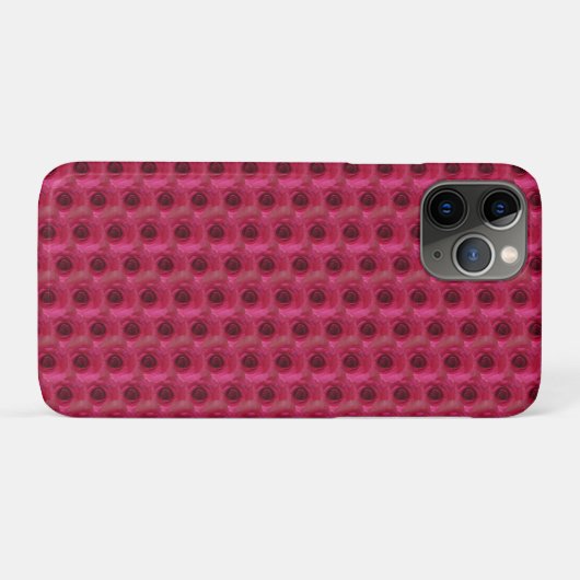 Magenta-Rozen Case-Mate iPhone Case (Achterkant (horizontaal))
