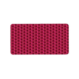 Magenta-Rozen Etiket