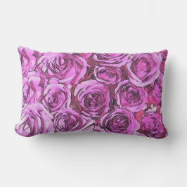 Magenta Rozen Kussen