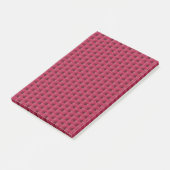 Magenta-Rozen Post-it® Notes (Schuin)