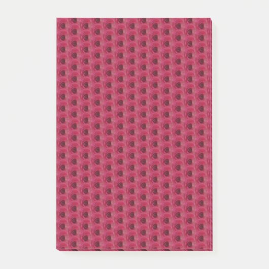 Magenta-Rozen Post-it® Notes (Voorkant)