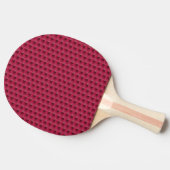 Magenta-Rozen Tafeltennisbatje (Zijkant)