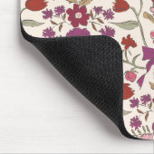 Magenta Rustieke Bogen en Bloesems Muismat (Hoek)