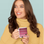 Magenta Shades Kleur Harmonie Mok Wit Rand