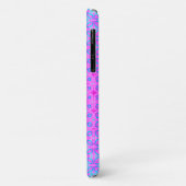 Magenta, Sky Blue en Navy Geometric Case-Mate iPhone Case (Achterkant/links)