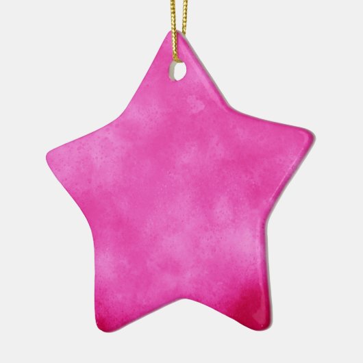 Magenta Sky Ceramic Decoration Keramisch Ornament (Links)