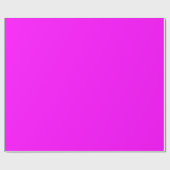 Magenta Solid Color Cadeaupapier (Vlak)