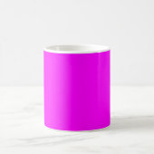 Magenta Solid Color Koffiemok (Center)