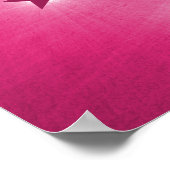 Magenta sterren in het Poster Night Sky (Hoek)