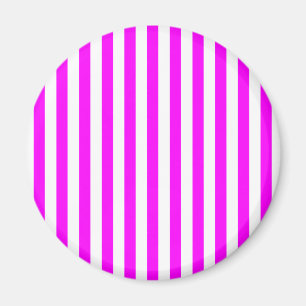 Magenta Stripes Magneet