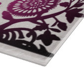 Magenta Thanksgiving Turkije Bloemensnijplank Snijplank (Hoek)