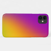 Magenta tot geel diagonaal verloop Case-Mate iPhone case (Achterkant (horizontaal))