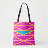 Magenta Tote Bag (Voorkant)