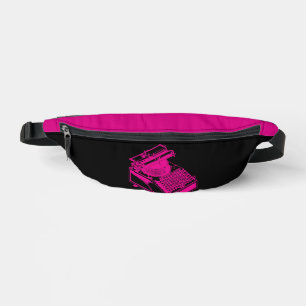 Magenta Type Schrijfmachine Magenta Heuptasje