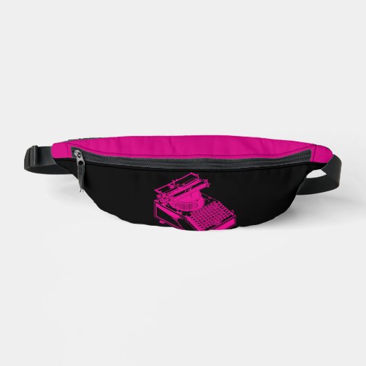 Magenta Type Schrijfmachine Magenta Heuptasje (Voorkant)