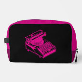 Magenta Type Schrijfmachine Magenta Toilettasje (Voorkant)