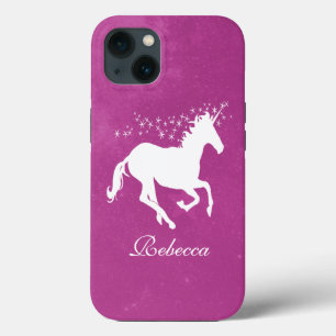 Magenta Unicorn - Aangepaste Hoesje-Mate iPhone Ca Case-Mate iPhone Case
