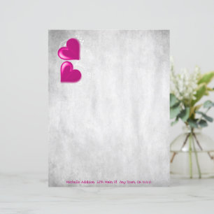 Magenta Valentijn hoort gepersonaliseerde papieren