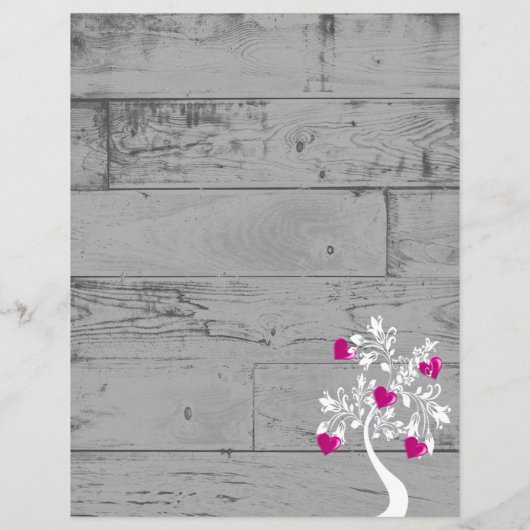 Magenta Valentijn Hoorten - Aangepaste structuur (Achterkant)