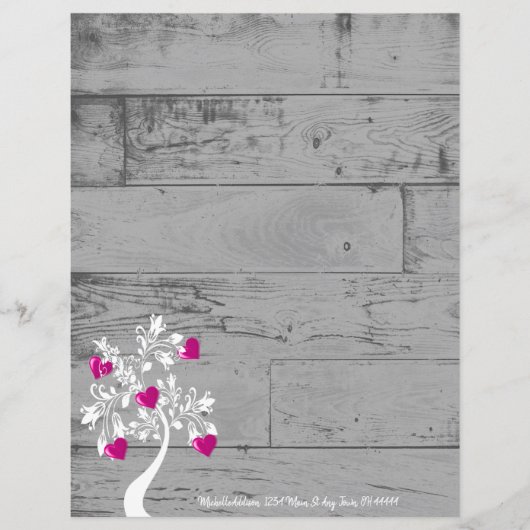 Magenta Valentijn Hoorten - Aangepaste structuur (Voorkant)