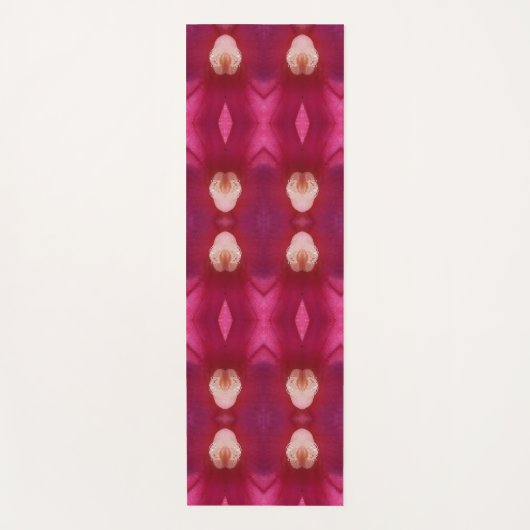 Magenta ventilator Ikat 12 Yogamat (Voorkant)