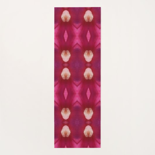 Magenta ventilator Ikat 12 Yogamat (Achterkant)