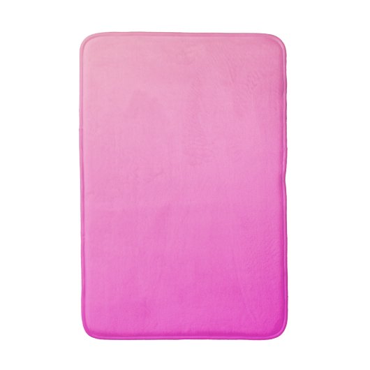 Magenta verloop Kleur  Badmat (Voorkant Verticaal)