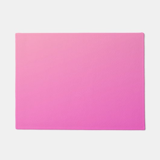 Magenta verloop Kleur Deurmat (Voorkant)