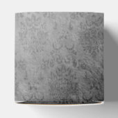 Magenta  Vlinder Damast Bruiloft Bedankdoosjes (Bovenkant)