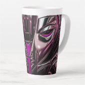 Magenta Vortex Mug Latte Mok (Rechterhoek)