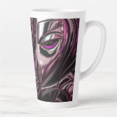 Magenta Vortex Mug Latte Mok (Rechts)