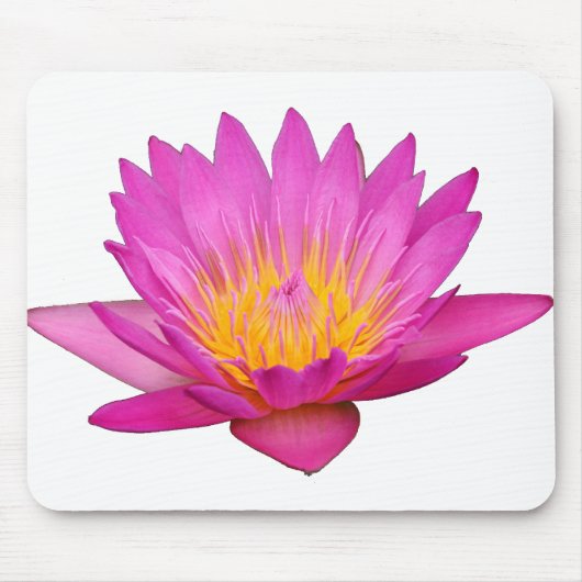 Magenta Waterlily 2 Muismat (Voorkant)