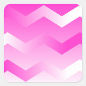 Magenta & White Chevron Envelope stickers (Voorkant)