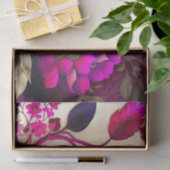 MAGENTA WILD roze bloemendecoupage papier (Geschenk)