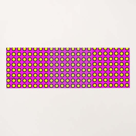 Magenta Yoga Mat (Achterkant (horizontaal))