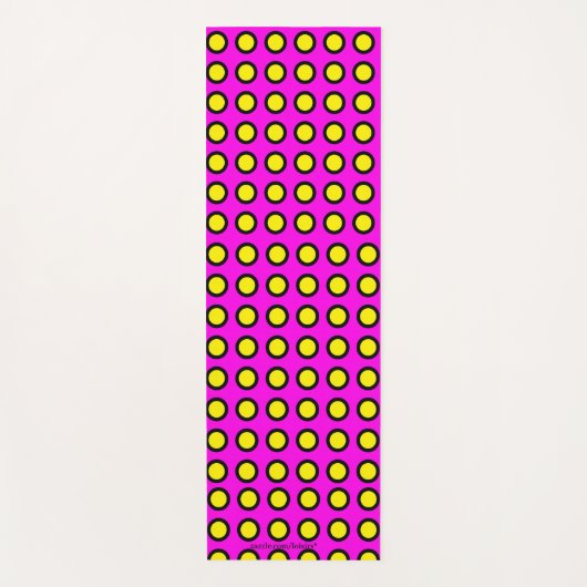 Magenta Yoga Mat (Voorkant)