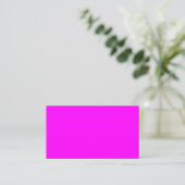 Magenta Zakelijke kaart Visitekaartje (Staand voorkant)