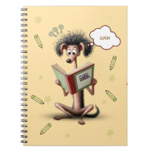 Mager Hond Terug naar School Kids Gepersonaliseerd