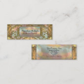 Mager van Astor van Delancey Elegante Mini Visitekaartje (Voorkant / Achterkant)