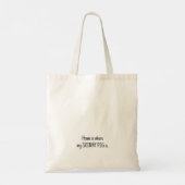 mager varken tote bag (Achterkant)