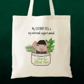 mager varken tote bag