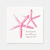 mager zeester | Bruiloft Servet (Voorkant)