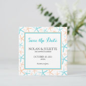Mager Zeester Huwelijk Save the Date (Staand voorkant)