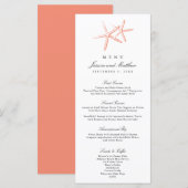 mager zeester | Menu (Voorkant / Achterkant)