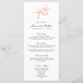 mager zeester | Menu (Voorkant)