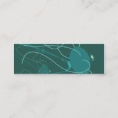 Magere driepoot - mini visitekaartje (Achterkant)