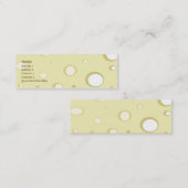 Magere Emmentaler - Mini Visitekaartje (Voorkant / Achterkant)